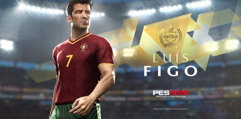 Луиш Фигу добавлен в Pro Evolution Soccer 2018
